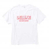 DELUXE CLOTHING-DELUXE LOGO TEE - White