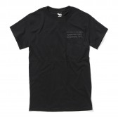 COW BOOKS-Pocket T-shirt - Black × Black