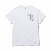 BEDWIN-S:S PRINT T 「LEONE」 - White