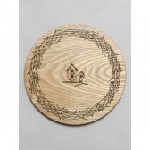 MOUNTAIN RESEARCH-Anarcho Cups 030 - Wood Lid (for Plate) - Beige