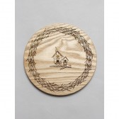 MOUNTAIN RESEARCH-Anarcho Cups 031 - Wood Lid (for Solo) - Beige