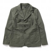 ENGINEERED GARMENTS-Bedford Jacket - Cotton Double Cloth - Olive