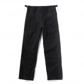 ENGINEERED GARMENTS-Fatigue Pant - Cotton Reversed Sateen - Black