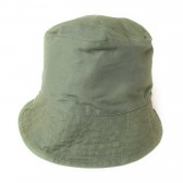 ENGINEERED GARMENTS-Bucket Hat - Cotton Double Cloth - Olive