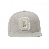 GOODENOUGH-CHENILLE PATCHED B.B CAP - H.Grey