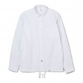 BEDWIN-L:S B.D COACH SHIRT FD 「GLENN」 - White