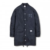 BEDWIN-NYLON COACH LONG JKT 「JILL」 - Black