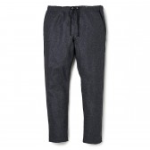 BEDWIN-10:L WOOL EASY PANTS 「GERARD」 - Charcoal