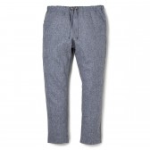 BEDWIN-10:L WOOL EASY PANTS 「GERARD」 - Gray