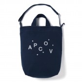 A.P.C. OUTDOOR VOICES トートバッグ - ダークネイビー