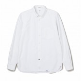 BEDWIN-L:S B.D ARMHOLE LAYERD OX SHIRT 「BRIAN」 - White