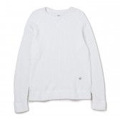 BEDWIN-L:S BIG THERMAL SWEAT 「SCHARF」 - White