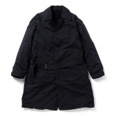 ENGINEERED GARMENTS-Reversible Coat - 20oz Melton : Nyco Ripstop - Dk.Navy