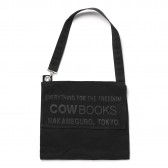 COW BOOKS-Flapper Tote - Black