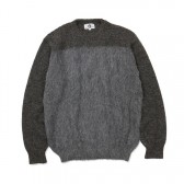 GOODENOUGH-MIXED YARN SWEATER - Charcoal