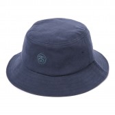 STUSSY-Moleskin Bucket Hat - Navy