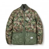 BEDWIN-PERTEX PRIMALOFT CAMO INNER JKT 「DIAZ」 - Camo