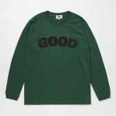 GOODENOUGH-PRINT L:S TEE - GOOD E - Green