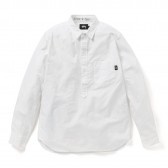 STUSSY-SS Standard Pullover L:SL Shirt - White