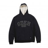 GOODENOUGH-THERMO LINING SWEAT HOODIE - Black