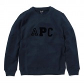 A.P.C.-カレッジスウェット - Dark Navy