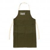 COW BOOKS-Book Vender Apron - Green × Ivory