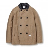 BEDWIN-DECK PEA COAT 「MARLON」 - Beige