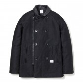 BEDWIN-DECK PEA COAT 「MARLON」 - Black