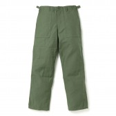 ENGINEERED GARMENTS-EG Workaday Fatigue Pant - Cotton Reversed Sateen - Olive