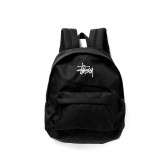 STUSSY-Kids Basic Backpack - Black