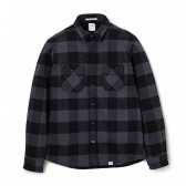 BEDWIN-L:S BOA SHIRT 「SHANNON」 - Gray