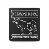 COW BOOKS-Magnet sheet - Black