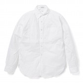 ENGINEERED GARMENTS-19th BD Shirt - Cotton Oxford - White