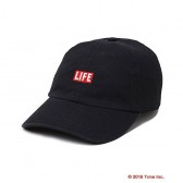 DELUXE CLOTHING-DELUXE × LIFE CAP - Black