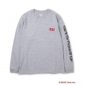 DELUXE CLOTHING-DELUXE × LIFE LONG SLV TEE - Gray