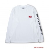 DELUXE CLOTHING-DELUXE × LIFE LONG SLV TEE - White
