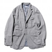 ENGINEERED GARMENTS-Andover Jacket - Foulard Jacquard - Grey