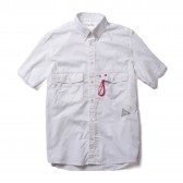 and wander-dry ox short sleeve shirt (M) - White