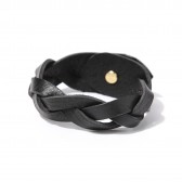 ROBERU - Braided bracelet Narrow - Black