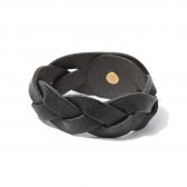 ROBERU - Braided bracelet Wide - Black