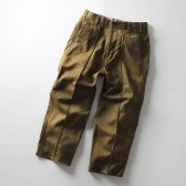 CURLY-BRACE WD TROUSERS