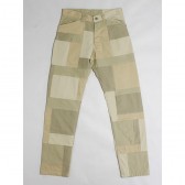 MOUNTAIN RESEARCH-3 Pocket Patched Pants - Beige