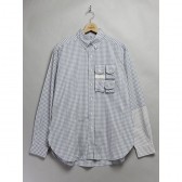 MOUNTAIN RESEARCH-G.P.3 - Small gingham - Gray