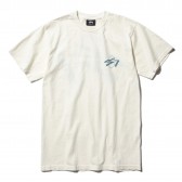 STUSSY-SS Oval Pig Dyed Tee - Natural