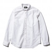 STUSSY-SS Standard Oxford L:SL Shirt - White