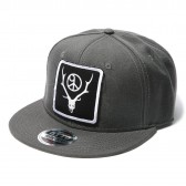South2 West8 - Baseball Cap - Emblem - Black