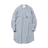 and wander-dry linen tunic (M) - Blue