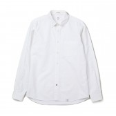 BEDWIN-L:S OX B.D SHIRTS SUNFADED 「BRIAN」 - White