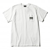 STUSSY-Classic Roots Pigment Dye Pocket Tee - Natural