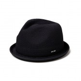 DELUXE CLOTHING-VITO MESH HAT - Black